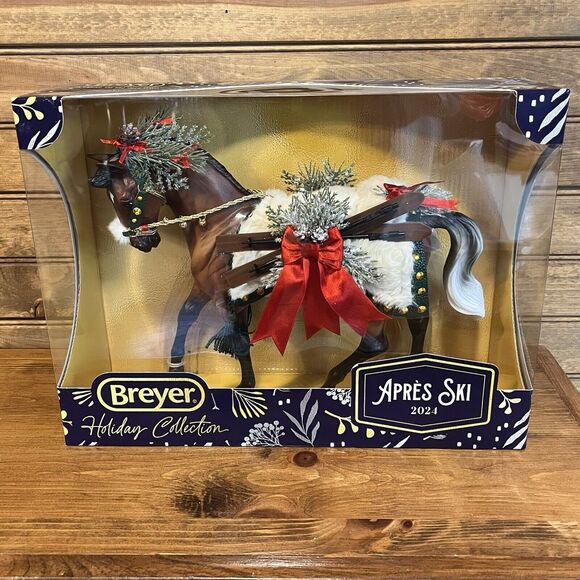 Breyer Apres Ski 2024 Holiday Collection Blanket Traditional Scale NIB Sealed - Picture 1 of 10